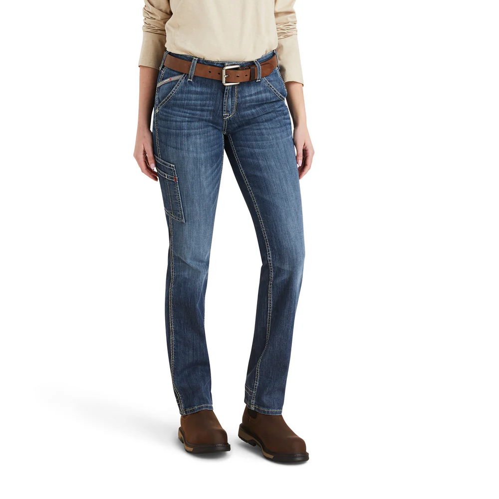 Fr Perfect Rise Duralight Stretch Cell Phone Straight Jean - 250-Lazuli | Ariat 10043155 - Image 6