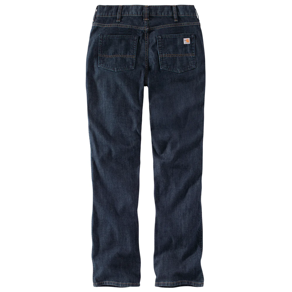 FR RUGGED FLEX JEAN ORIGINAL FIT - 417-Premium Dark | Carhartt 102688 - Image 2