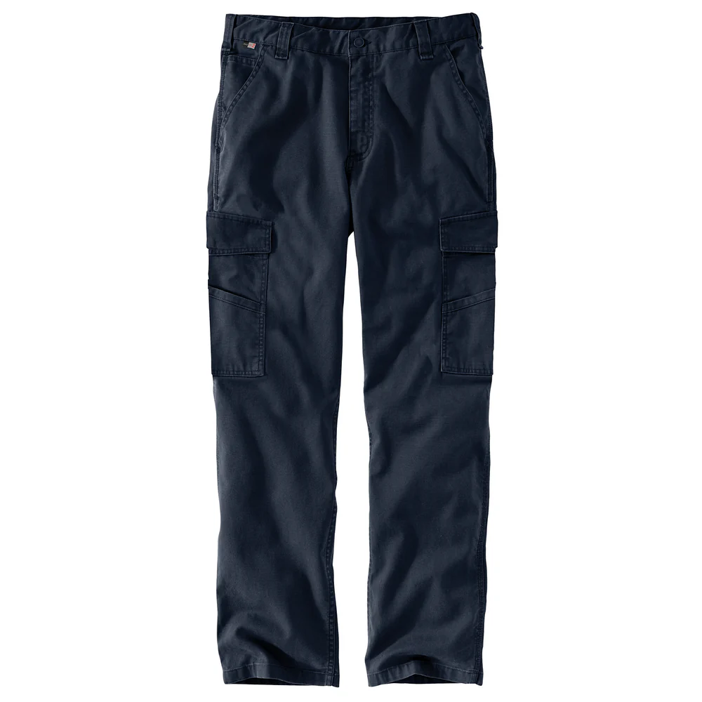 FR RUGGED FLEX RELAXED FIT CARGO PANT - I26-Navy | Carhartt 104205