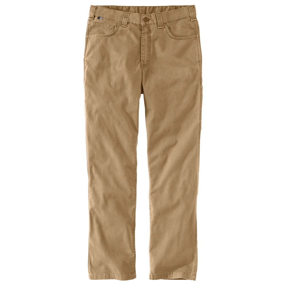 FR RUGGED FLEX RELAXED FIT WORK PANT - DKH-Dark Khaki | Carhartt 104204