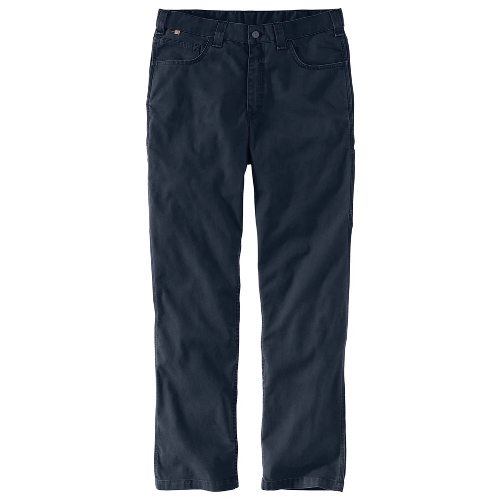 FR RUGGED FLEX RELAXED FIT WORK PANT - I26-Navy | Carhartt 104204