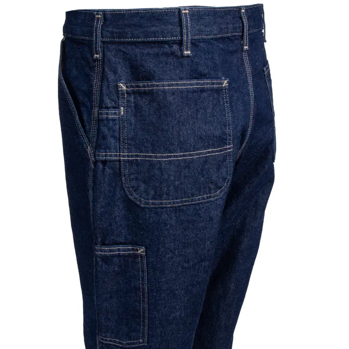FR SIGNATURE DENIM DUNGAREE - 401-Dark Denim | Carhartt FRB13 - Image 3