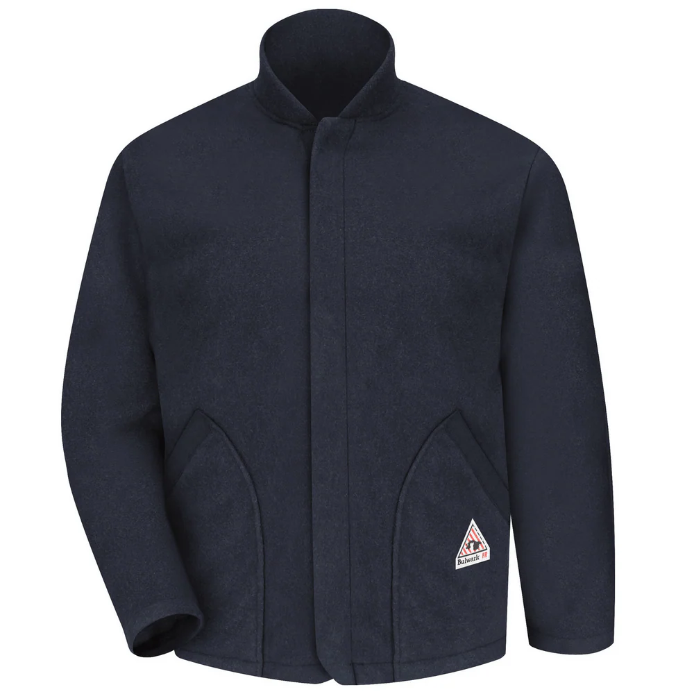 FR SLEEVED FLEECE LINER - NV-Navy | Bulwark LML6