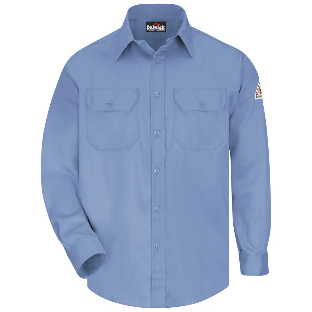 FR UNIFORM SHIRT - LB-Light Blue | Bulwark SLU8