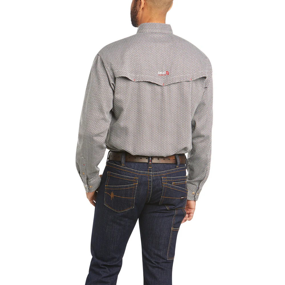 FR VENTED BUTTON UP WORK SHIRT - 400-Blue | Ariat 10035431 - Image 2