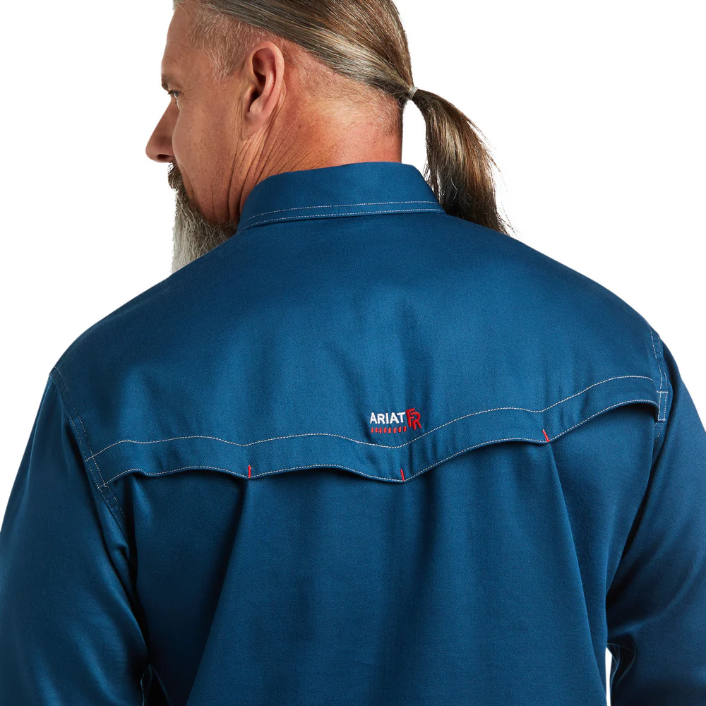 Fr Vented Work Shirt - 400-Skyfall | Ariat 10039428 - Image 3
