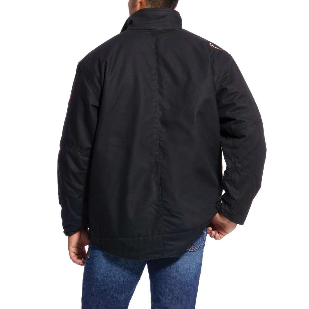 FR WORKHORSE INSULATED JACKET - 001-Black | Ariat 10024028 - Image 2