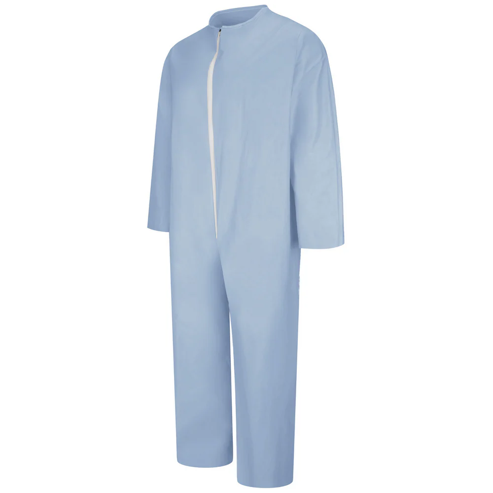 FR ZIP FRONT DISPOSABLE COVERALL - SB-Sky Blue | Bulwark KEE2