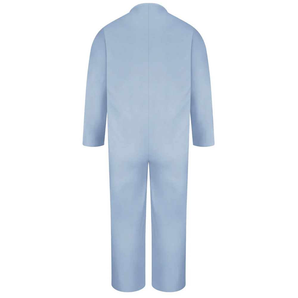 FR ZIP FRONT DISPOSABLE COVERALL - SB-Sky Blue | Bulwark KEE2 - Image 2