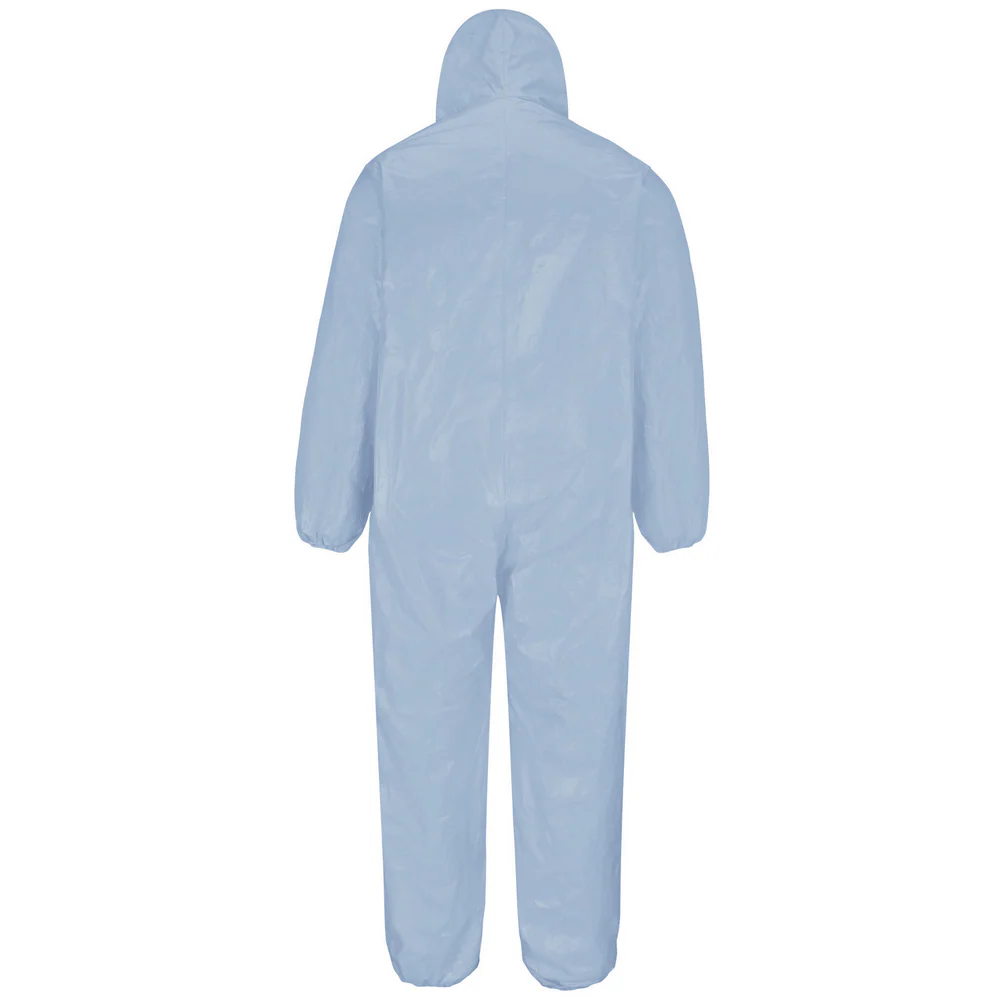 FR/CP DISPOSABLE HOODED COVERALL - SB-Sky Blue | Bulwark KDE4 - Image 2