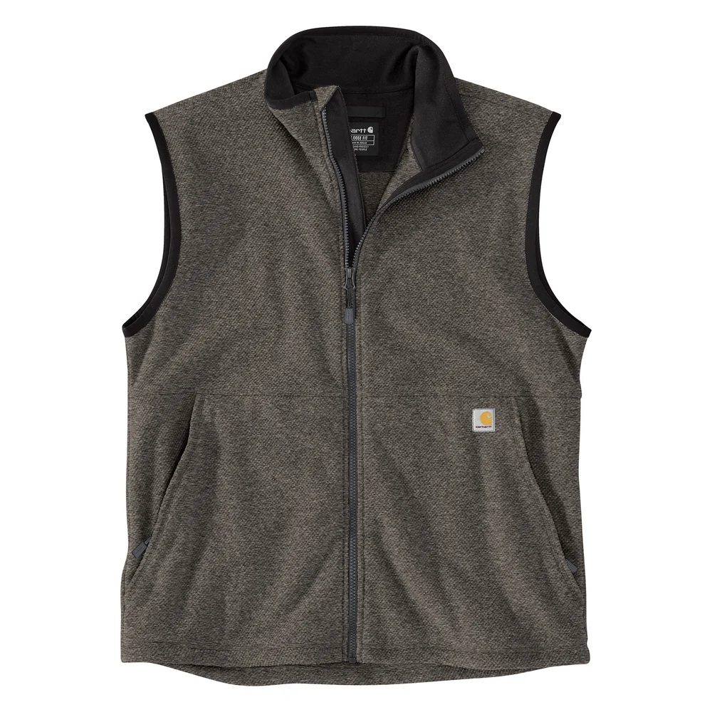 Full-Zip Relaxed Fit Fleece Vest - CRH-Carbon Heather | Carhartt 106418