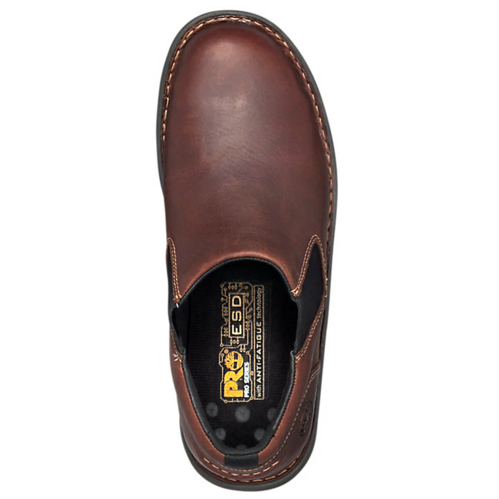 GLADSTONE STEEL TOE SLIP-ON - 214-Brown | Timberland PRO TB086509 - Image 2