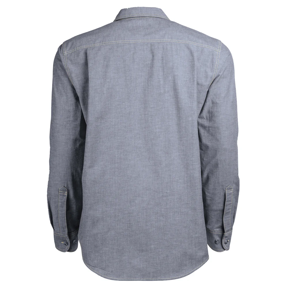 GRAFTON FLEX LONG SLEEVE CHAMBRAY SHIRT - 467-Chambray | Timberland PRO TB0A1V7F - Image 2