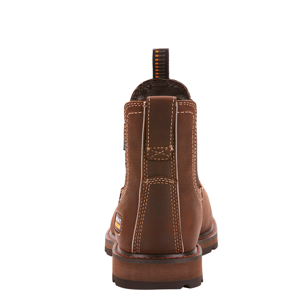 GROUNDBREAKER CHELSEA H2O STEEL TOE BOOT - 200-Brown | Ariat 10024983 - Image 3