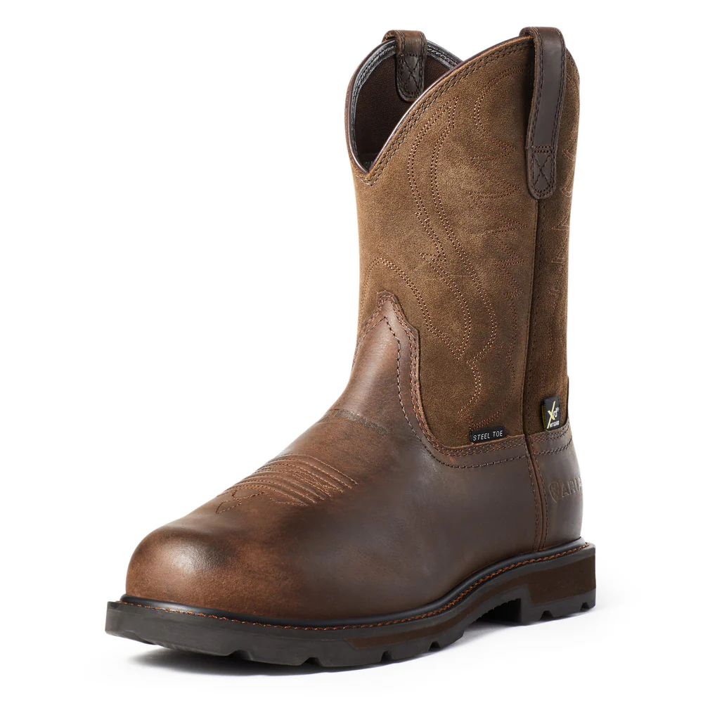 GROUNDBREAKER METGUARD STEEL TOE BOOT - 200-Brown | Ariat 10036107