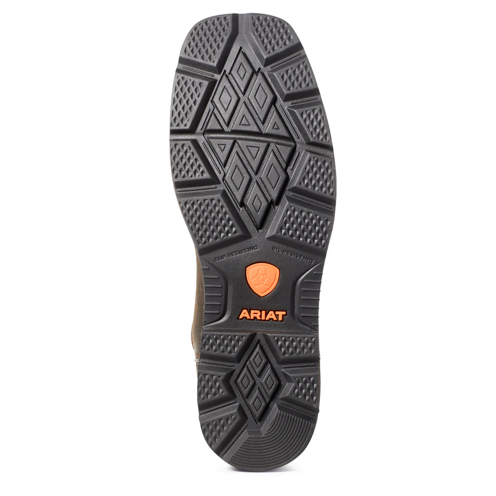 GROUNDWORK WIDE SQUARE TOE H2O BOOT - 200-Brown | Ariat 10034724 - Image 4