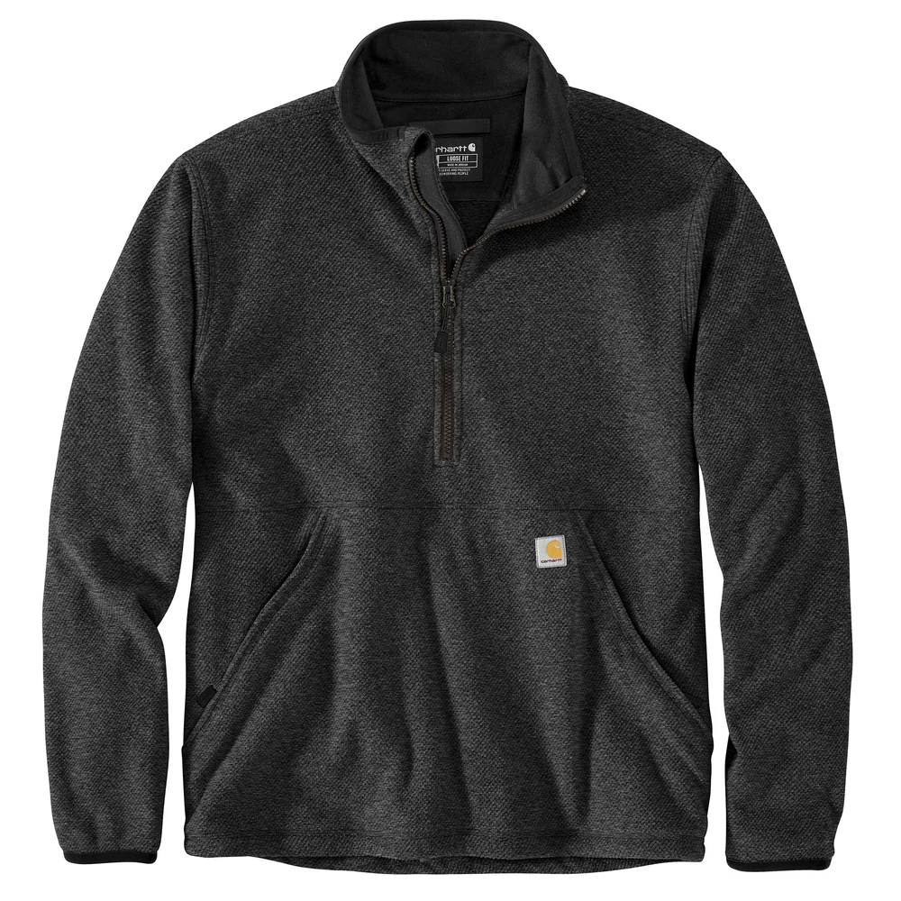 Half-Zip Relaxed Fit Fleece Pullover - CRH-Carbon Heather | Carhartt 106417