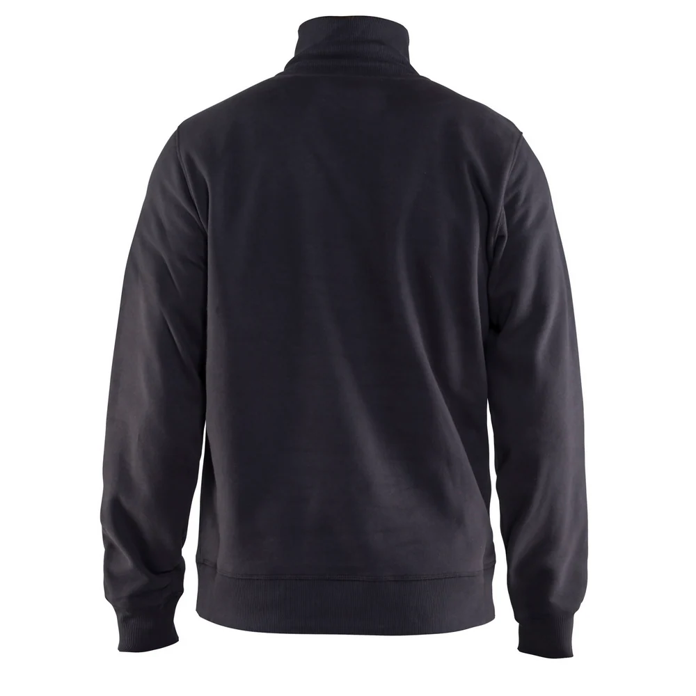 HALF ZIP SWEATSHIRT - 9700-Dark Grey | Blaklader 36551060 - Image 2