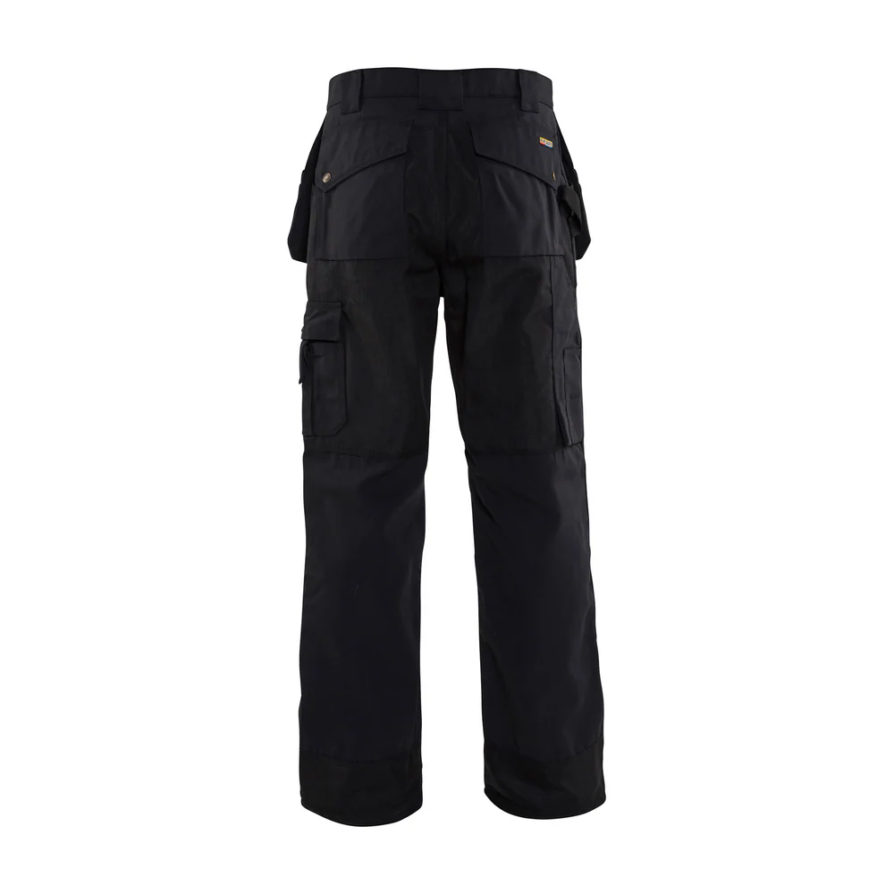 HEAVY WORKER PANTS - 9900-Black | Blaklader 16801380 - Image 2