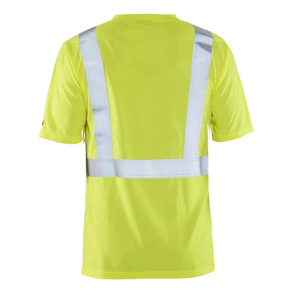 HI-VIS T-SHIRT - 3300-Hi-Vis Yellow | Blaklader 34861011 - Image 2