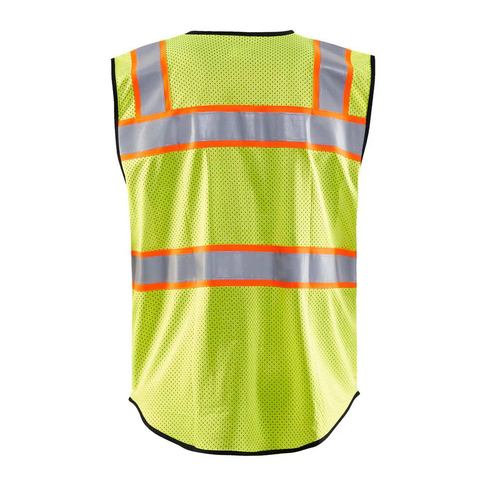 HI-VIS VEST - 3399-Yellow Black | Blaklader 31301054 - Image 2