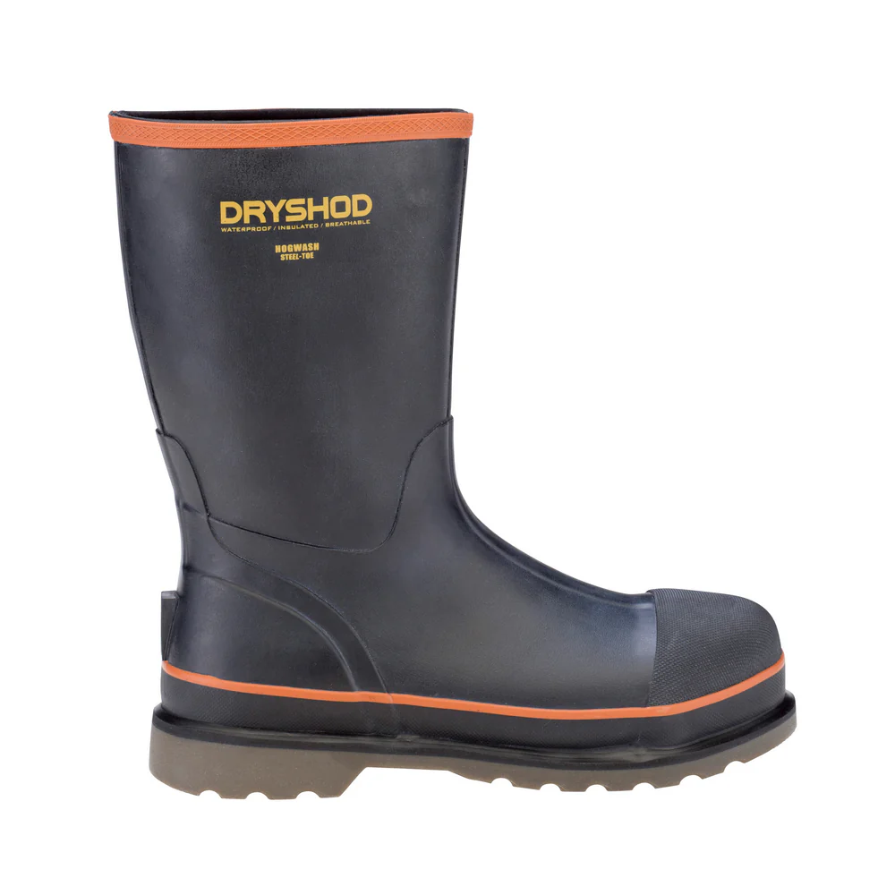 HOGWASH WITH WIXIT STEEL TOE BOOT - RD-Black & Red | Dryshod HGSTMMRD