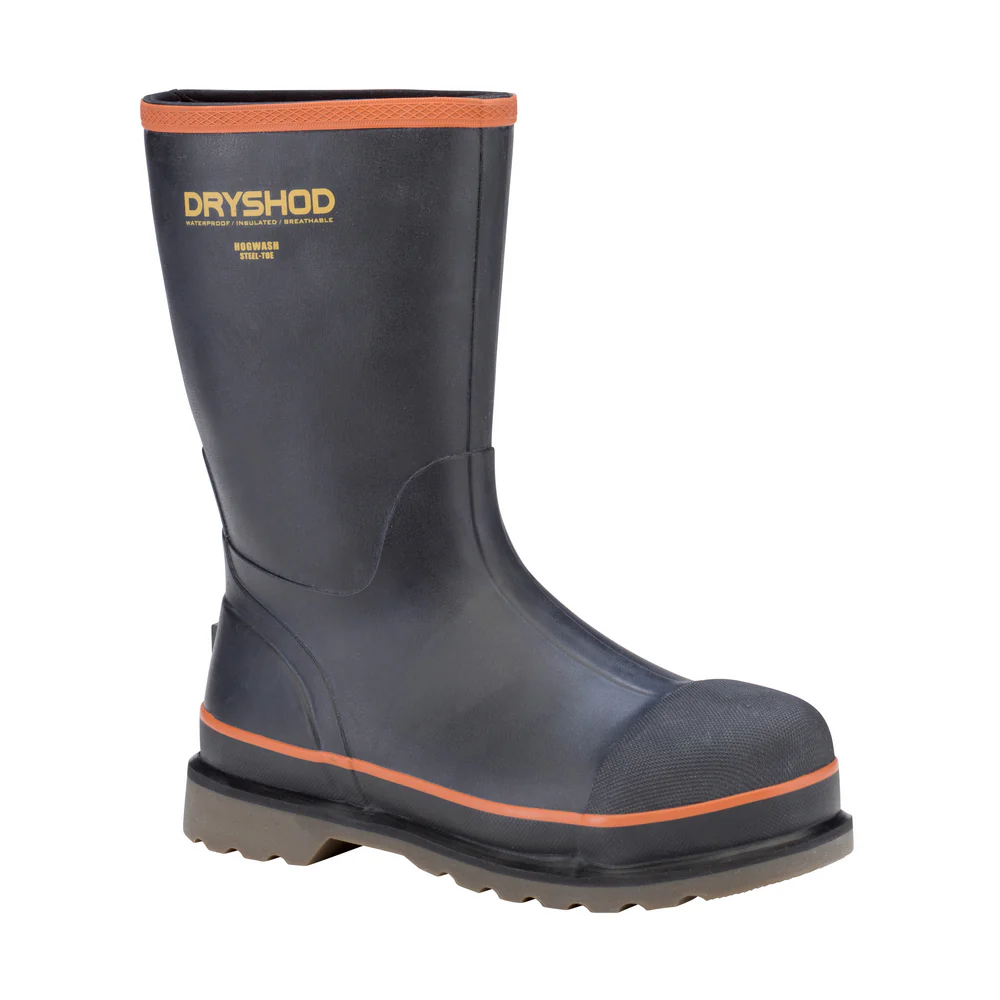 HOGWASH WITH WIXIT STEEL TOE BOOT - RD-Black & Red | Dryshod HGSTMMRD - Image 3