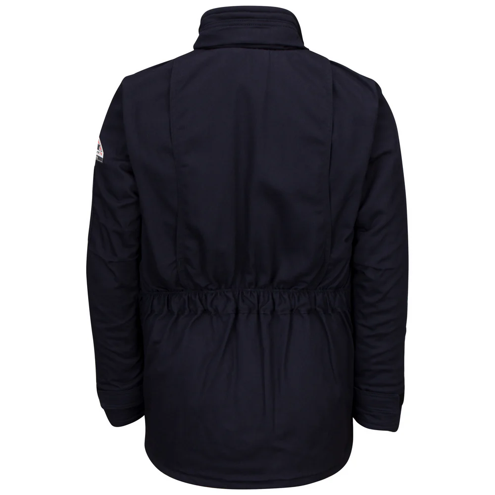 INSULATED COMFORTOUCH FR PARKA - NV-Navy | Bulwark JLP7 - Image 2