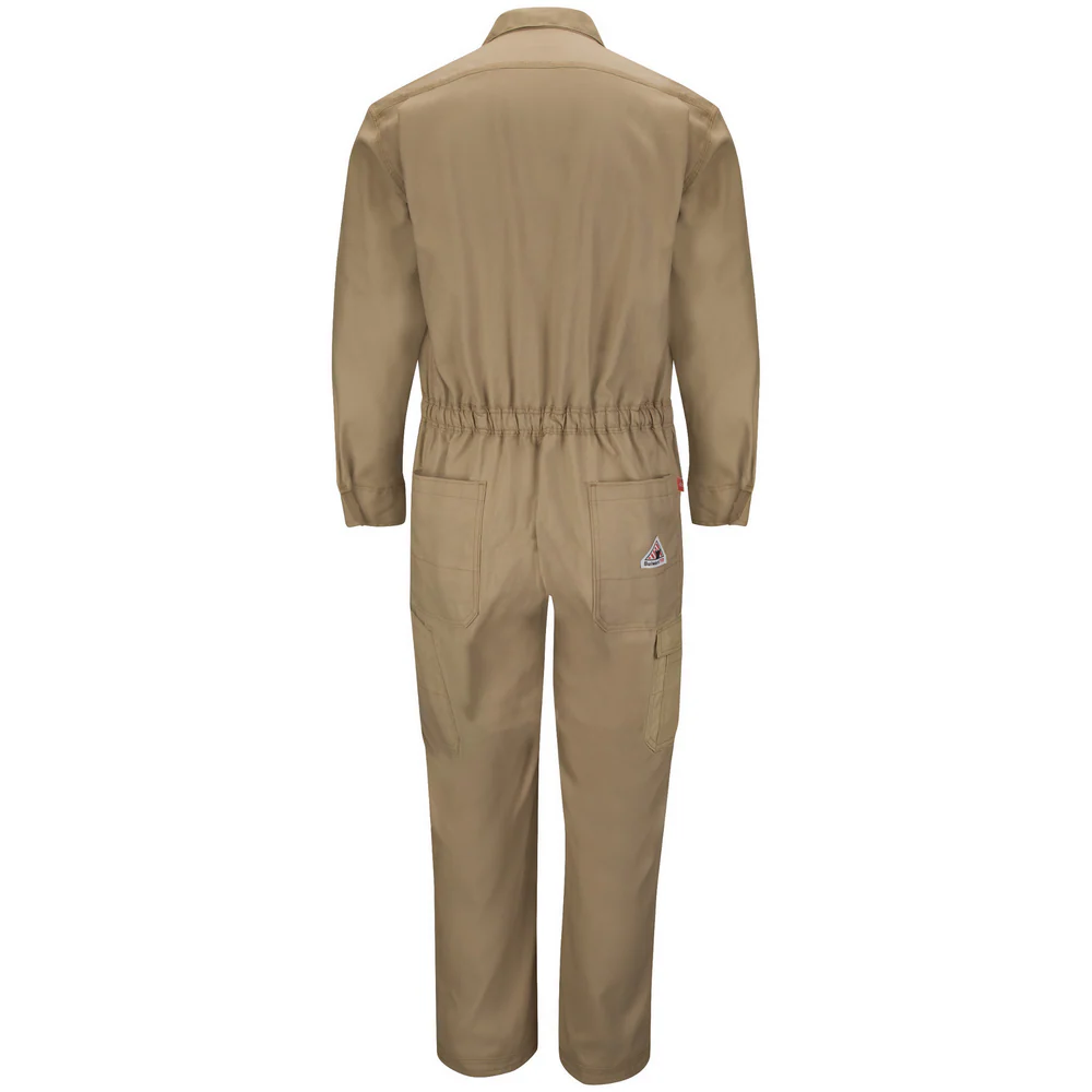 IQ SERIES ENDURANCE COLLECTION PREMIUM FR COVERALL - KH-Khaki | Bulwark QC10 - Image 2
