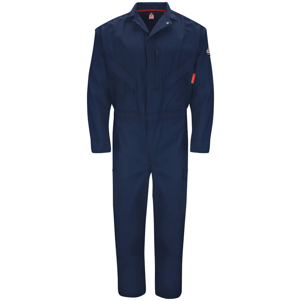 IQ SERIES ENDURANCE COLLECTION PREMIUM FR COVERALL - NV-Navy | Bulwark QC10