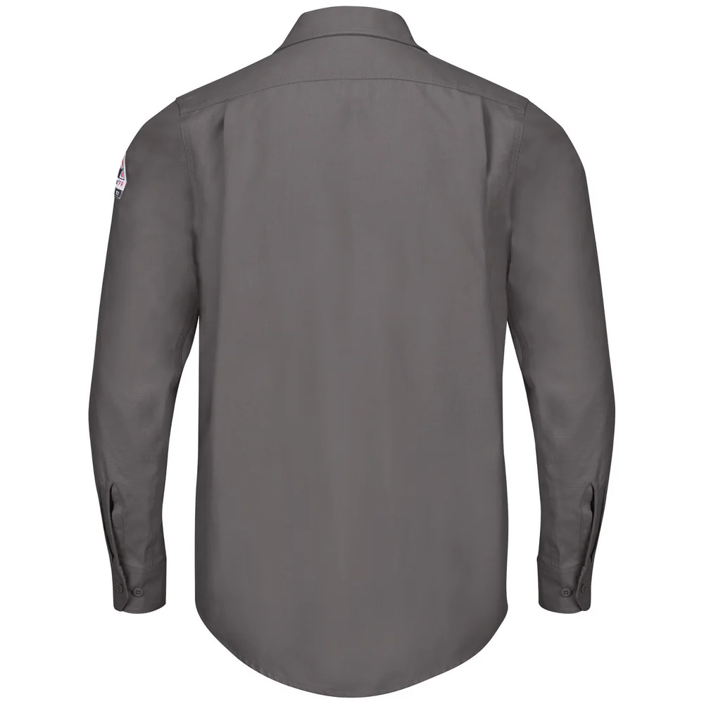 IQ SERIES FR ENDURANCE COLLECTION WORK SHIRT - GY-Grey | Bulwark QS40 - Image 2