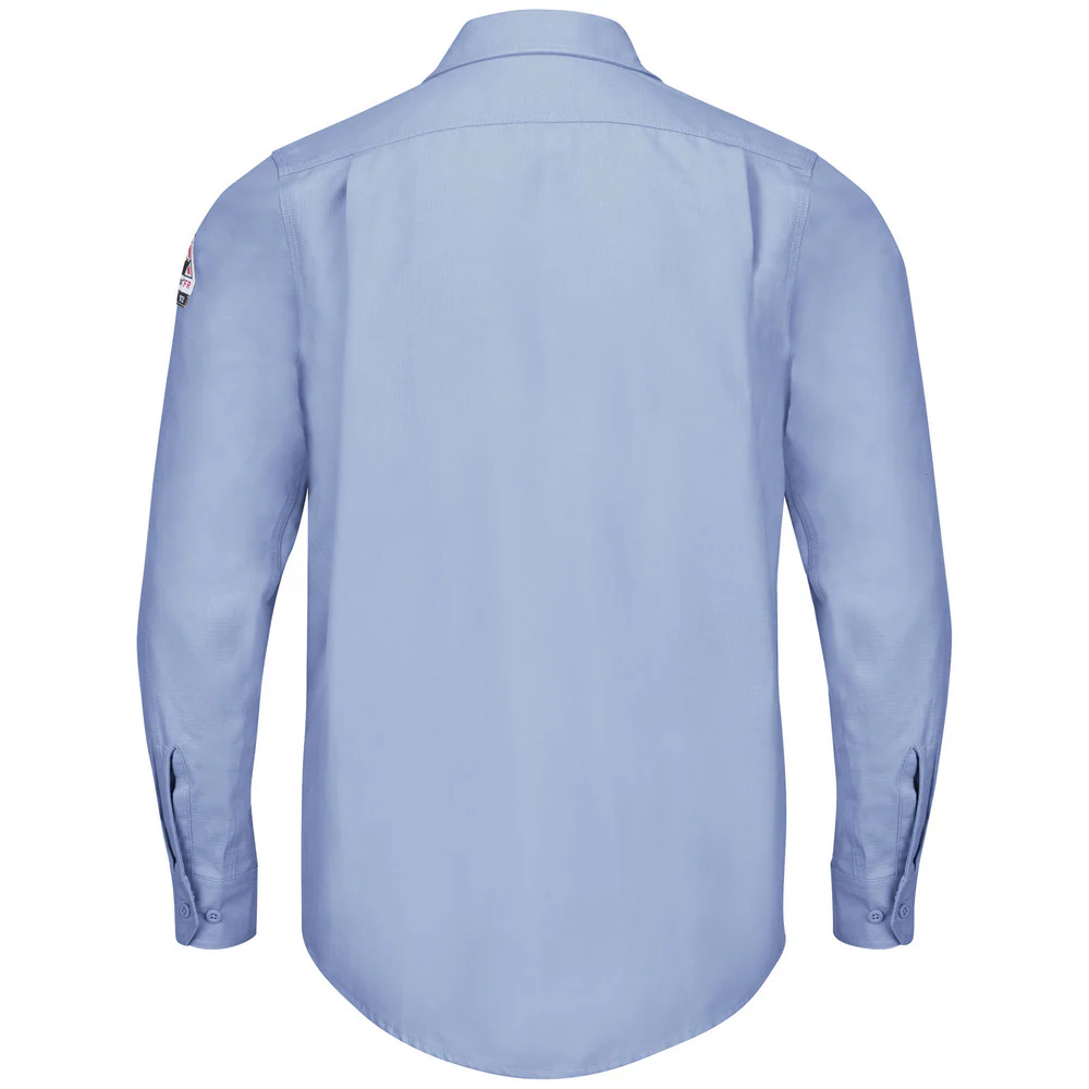 IQ SERIES FR ENDURANCE COLLECTION WORK SHIRT - LB-Light Blue | Bulwark QS40 - Image 2