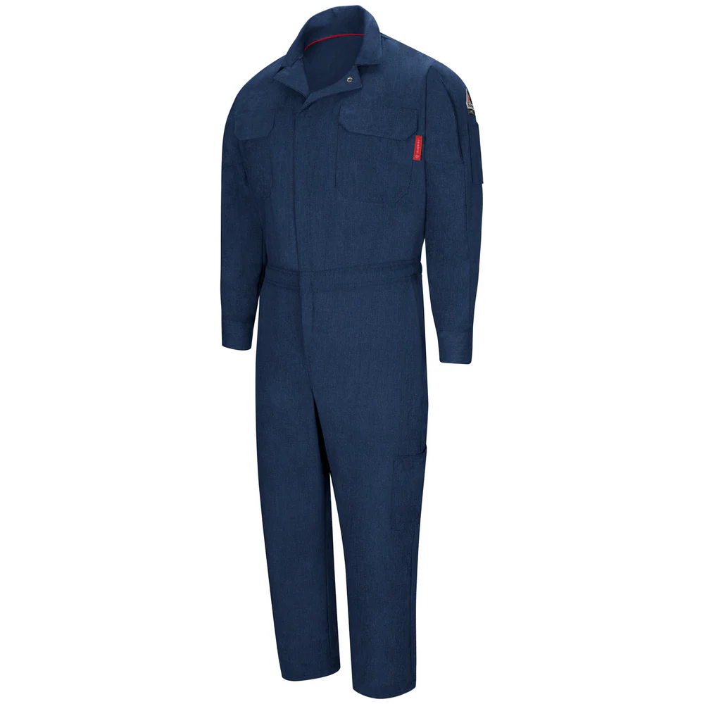 IQ SERIES FR MOBILITY COVERALL - NV-Navy | Bulwark QC20