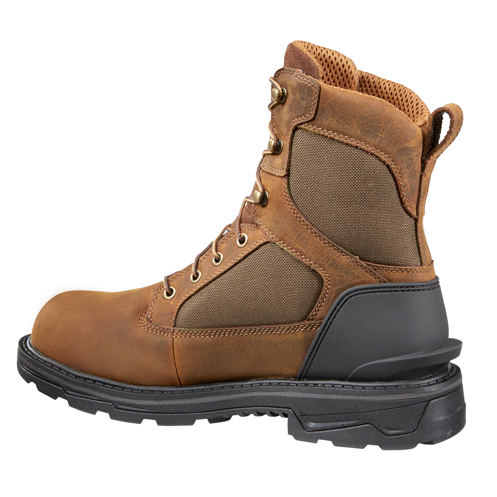 Ironwood 8" Waterproof Alloy Toe Work Boot - BRN-Brown | Carhartt FT8500-M - Image 4