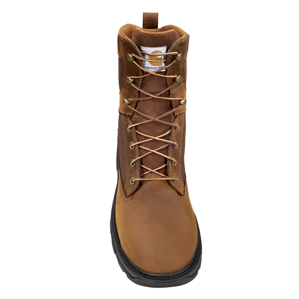 Ironwood 8" Waterproof Alloy Toe Work Boot - BRN-Brown | Carhartt FT8500-M - Image 5