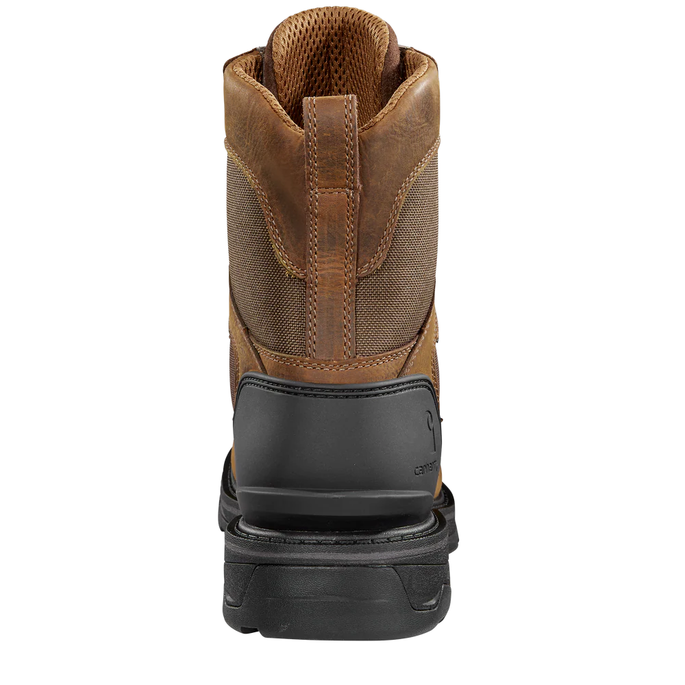 Ironwood 8" Waterproof Alloy Toe Work Boot - BRN-Brown | Carhartt FT8500-M - Image 6