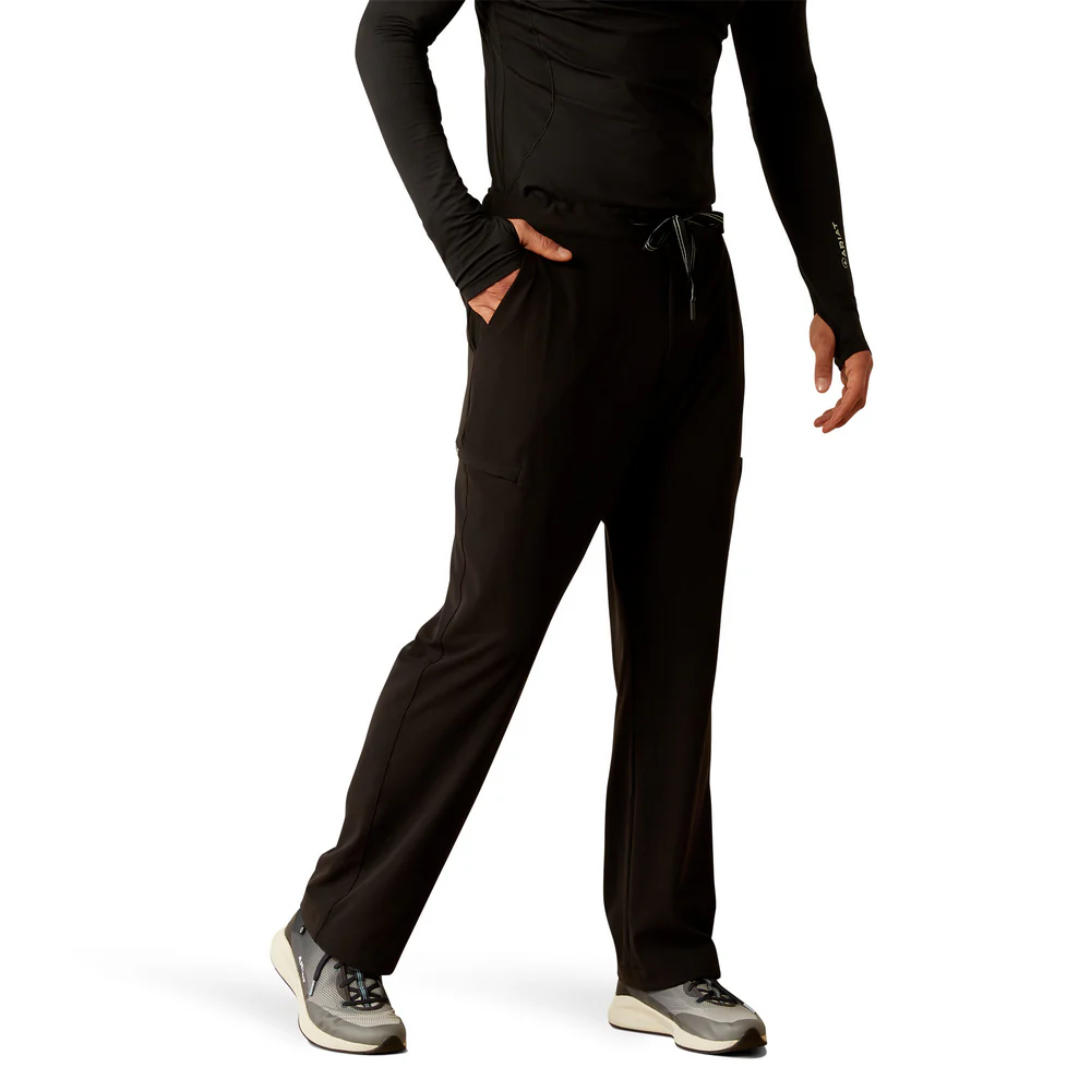 Jacobi Utility Stretch Scrub Pant - 001-Black | Ariat 10039712 - Image 6