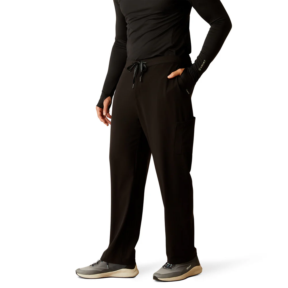 Jacobi Utility Stretch Scrub Pant - 001-Black | Ariat 10039712 - Image 7