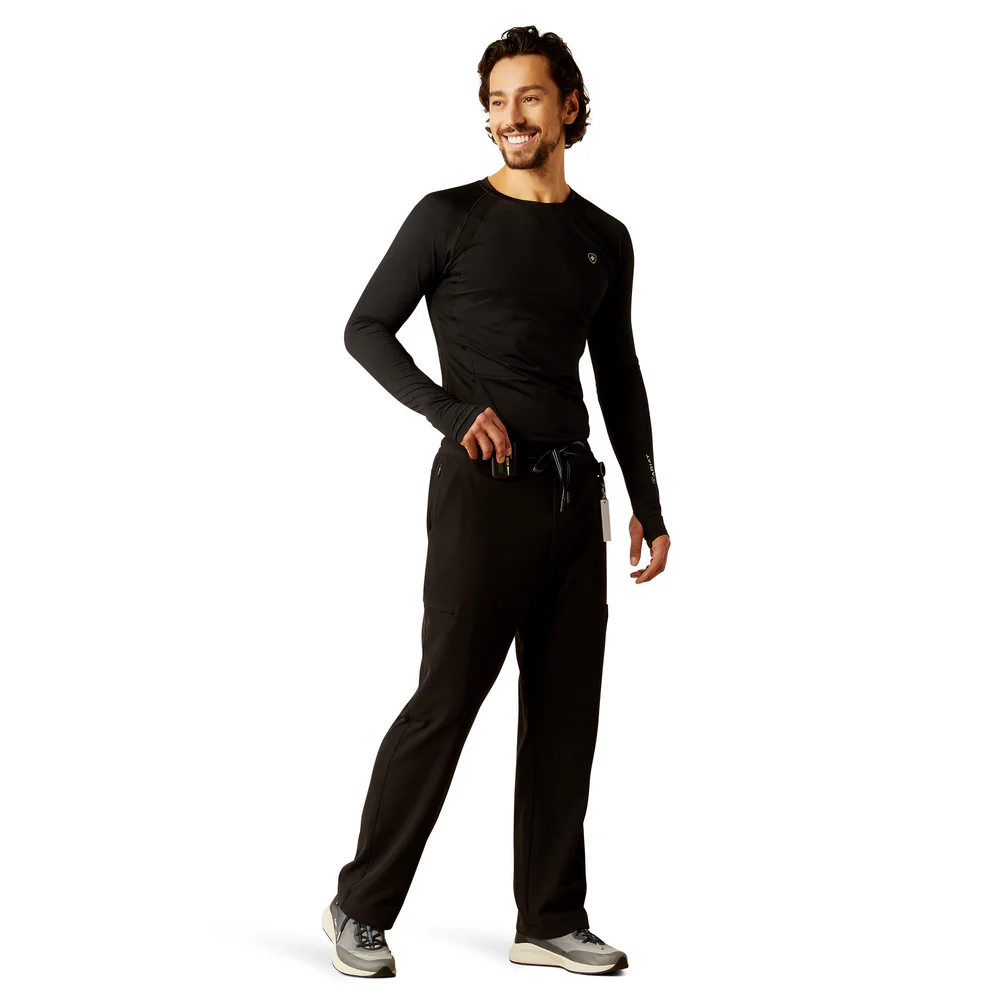 Jacobi Utility Stretch Scrub Pant - 001-Black | Ariat 10039712 - Image 8