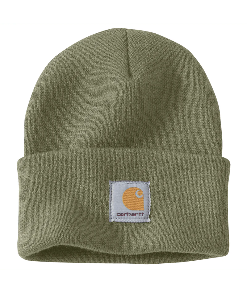 Knit Cuffed Beanie - DOV-Dusty Olive | Carhartt A18