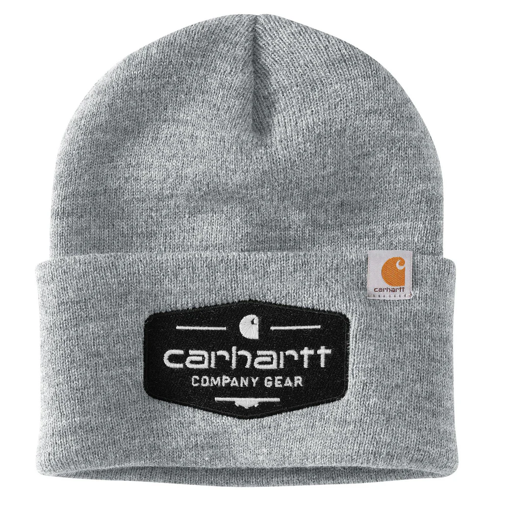 Knit Cuffed Beanie - HGY-Heather Grey | Carhartt 104597