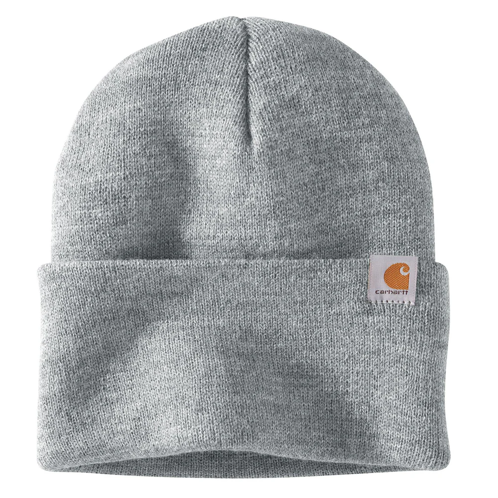 Knit Cuffed Beanie - HGY-Heather Grey | Carhartt 104597 - Image 2