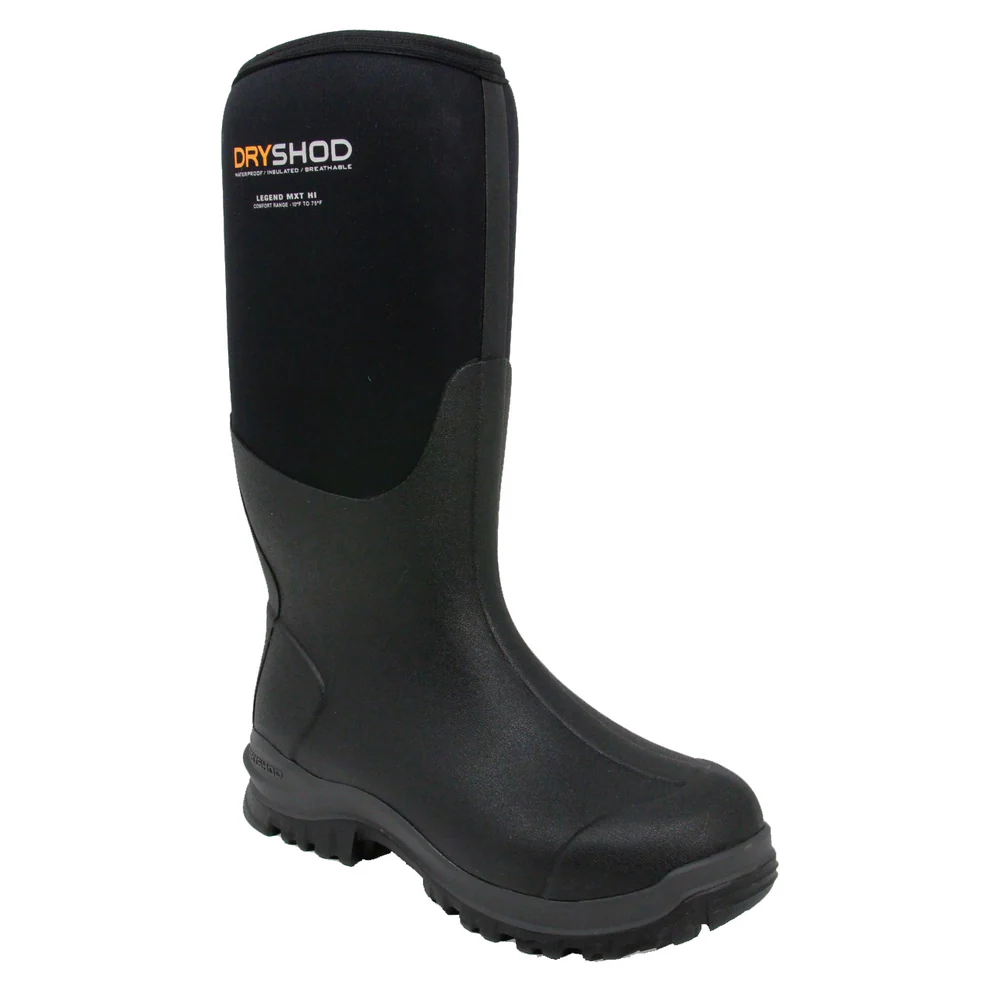 LEGEND MXT HI ADVENTURE BOOT - BK-Black & Neon | Dryshod LGXMHBK - Image 3