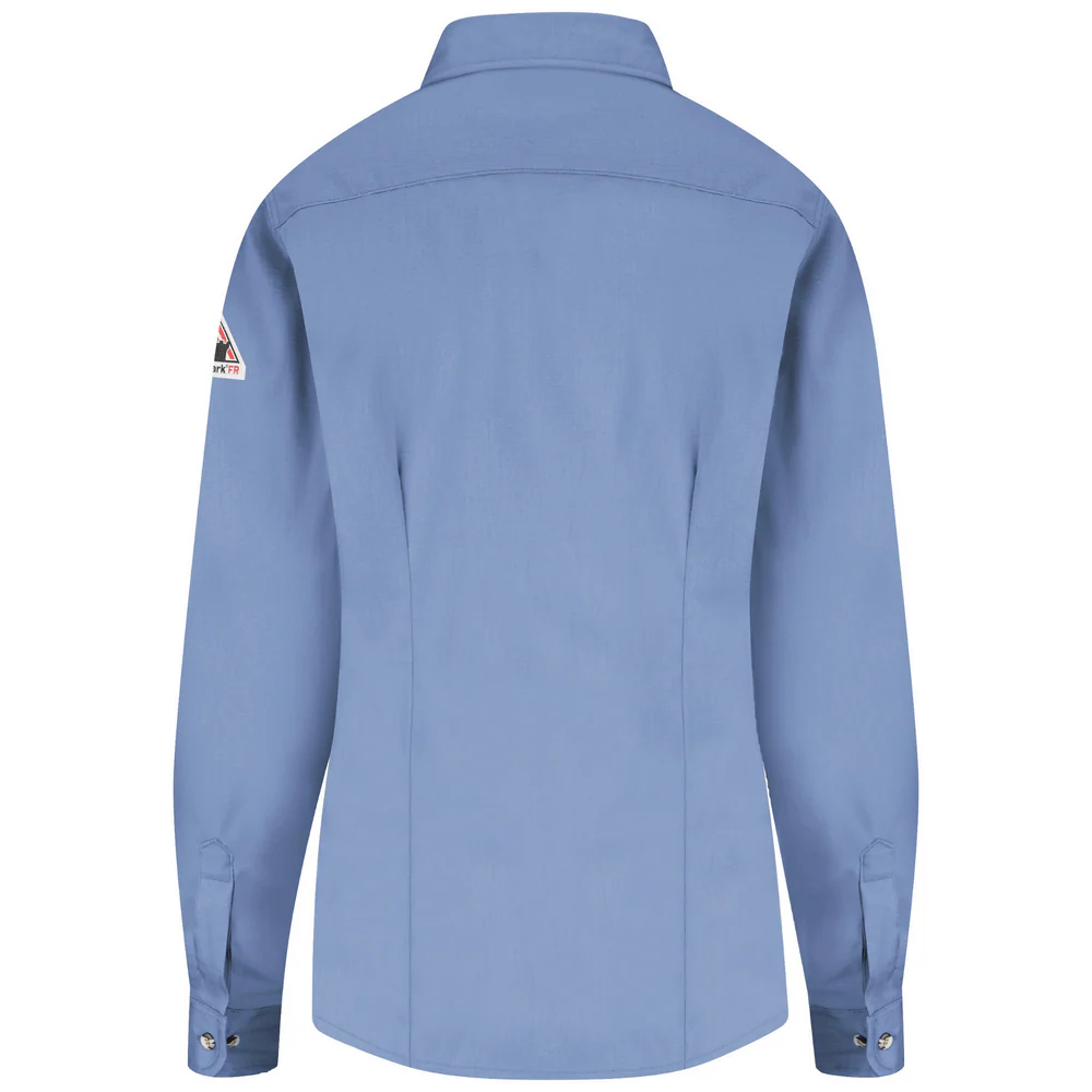 LIGHTWEIGHT EXCEL FR DRESS SHIRT - LB-Light Blue | Bulwark SEG5 - Image 2
