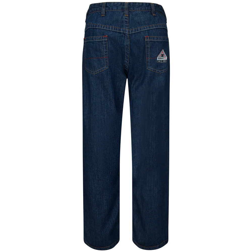 LIGHTWEIGHT FR RELAXED FIT JEAN - DD-Blue Denim | Bulwark PTJM - Image 2