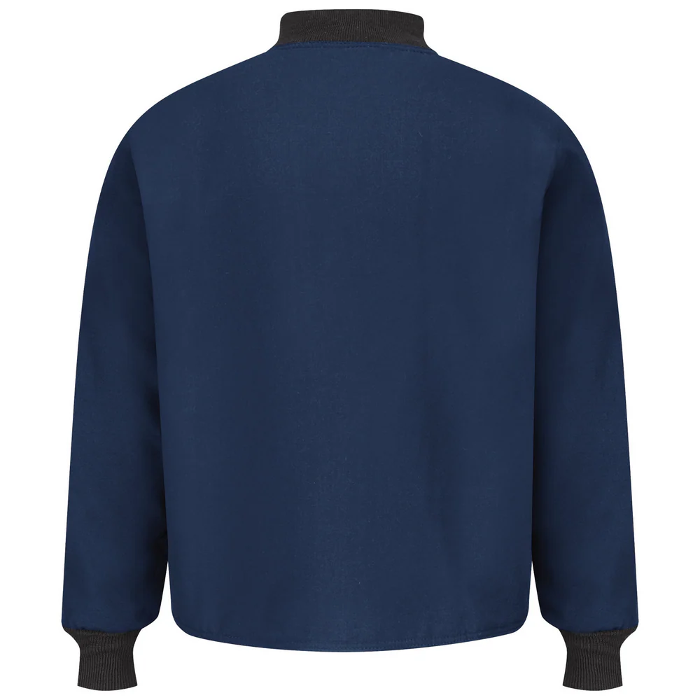 LIGHTWEIGHT FR SLEEVED JACKET LINER - NV-Navy | Bulwark LLL2 - Image 2