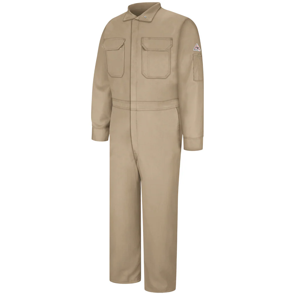 LIGHTWEIGHT NOMEX FR PREMIUM COVERALL - TN-Tan | Bulwark CNB2