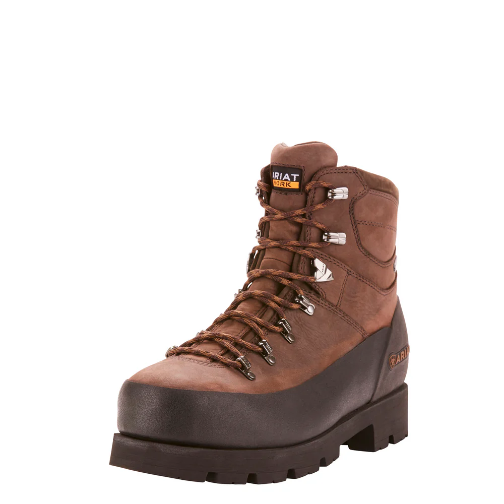LINESMAN RIDGE 6-INCH GTX COMPOSITE TOE BOOT - 200-Brown | Ariat 10025003