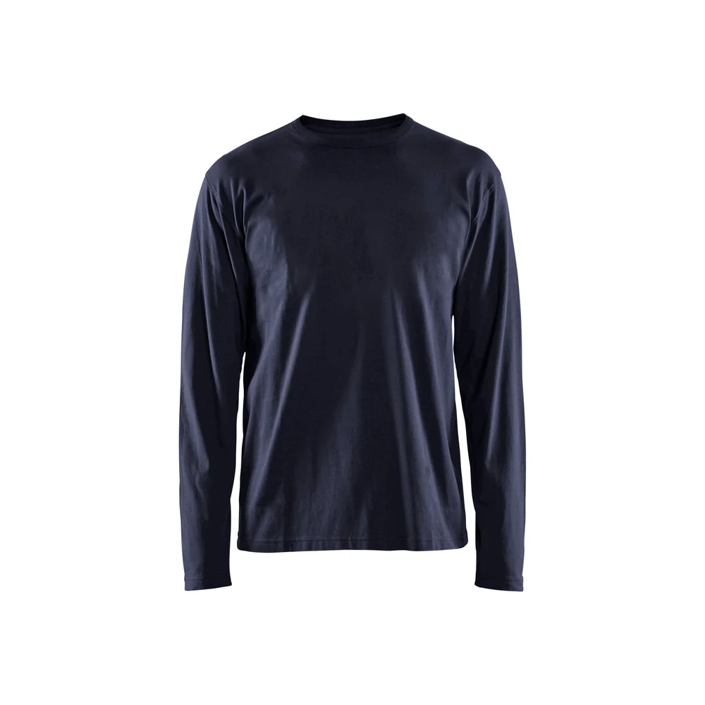 Long Sleeve T-Shirt - 8600-Dark Navy Blue | Blaklader 35591042 - Image 2