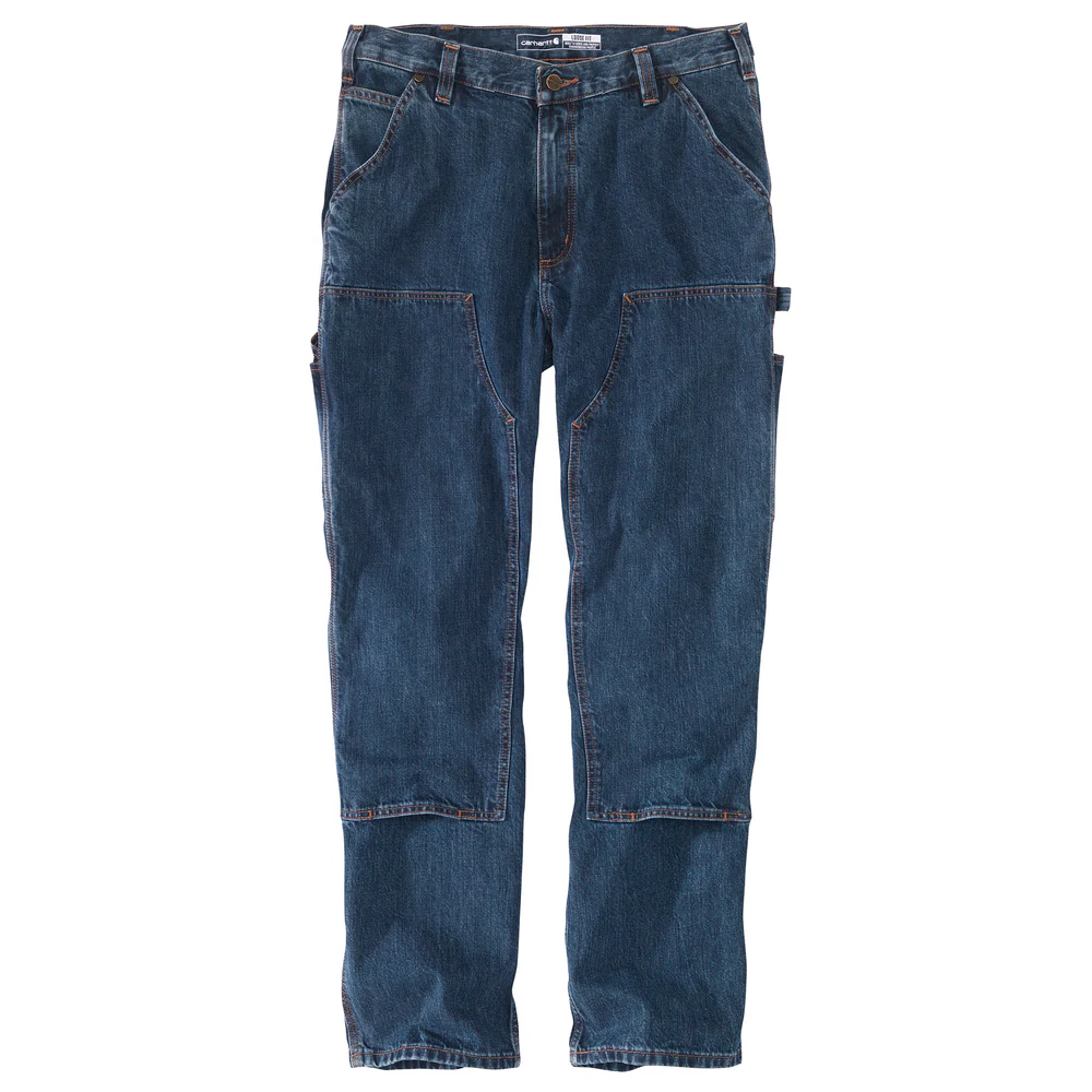 Loose Fit Double-Front Utility Logger Jean - H45-Canal | Carhartt 104944 - Image 2